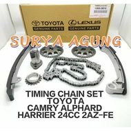 TOYOTA TIMING CHAIN SET TIMING CHAIN/ SET ALPHARDTOYOTA HARRIER/ CAMRY 2400CC 2AZ-FE ORIGINAL IMPORT