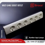 Broco Stop Kontak 6 Lubang 15360