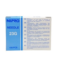 NIPRO NEEDLE 23G X 1in (25mm) 100PCS/BOX