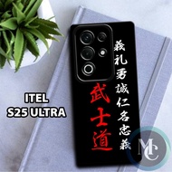CC21 Flexible rubber softcase for ITEL S25 Ultra/ Calligraphy Motif ITEL S25 Ultra/ ITEL S25 Ultra/s