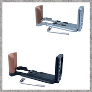 (BIGY) Hand Grip Quick Release Wooden Camera L Plate for XT30 II XT30 XT20 XT10 Camera Grip Handle