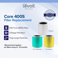 [OFFICIAL] Levoit Core 400S Air Purifier Replacement Filter 3-in-1 True HEPA Original Pet Allergy Sm