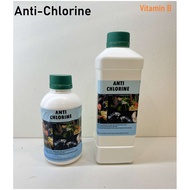 PREMIUM PURE AQUARIUM ANTI-CHLORINE Anti Chlorine Anti Klorin 500ML 1000ML
