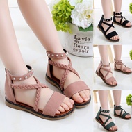 COD Angugu Girls Sandals Summer Kids Princess Shoes 1 To 2 To 3 To 4 To 5 To 6 To 7 To 8 To 9 To 10 To 11 To 12 Years Old Shoes for Girls 2022 Summer New SS