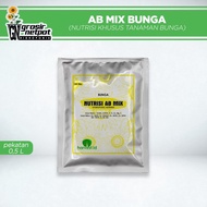 Nutrisi Hidroponik AB MIX Bunga 500 ml padat