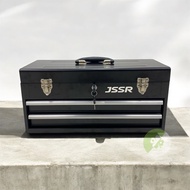 กล่องเครื่องมือช่าง 20 นิ้ว รุ่น 2 ลิ้นชัก เปิดบนได้ 22x51x24.5 ซม. มี2สี