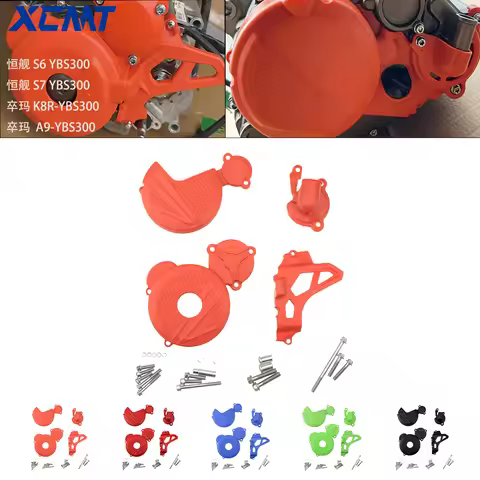 For HengJian S6 S7 YBS300 K23 LongXing YBS300 Zuumav K8R A9 Engine Protection Cover Guard Skid Plate