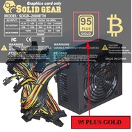 Solid Gear 2000W PSU Power Supply Unit Mining
