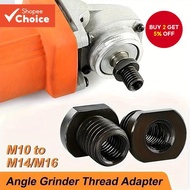 Angle Grinder Attachment Adapter,M10 to M14/M16,Easy To Install Black Quick Change Polisher Interfac