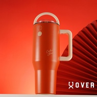 All About Chew X Over CUP Flask Insulated 1.2L OVER Cup Durable 1200ML Straw Lid Cap With Handle Tum