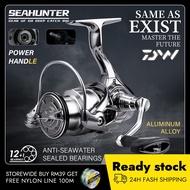 SEAHUNTER DW Power Handle Metal E-xist Spinning Reel 10+1BB 6.3:1 Gear Ratio For Saltwater (Drag 18k