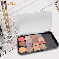 [PETSOLA] Magnetic Empty Makeup Palette Organizer Eyeshadow Pan with Frosted Clear Top