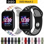 Silicone Band Replacement Strap For realme DIZO Watch 2 Smart Watch Sport wrist watch Band
