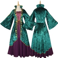 Hocus Pocus 2 Winifred Sanderson Costume - Halloween Cosplay Dress