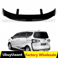 For Toyota Sienta Spoiler High Quality ABS Plastic Car Roof Spoiler Rear Lip Wing Hatchback Universa