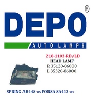Lampu Depan Head Lamp Suzuki Forsa SA413 Forsa Glx DEPO