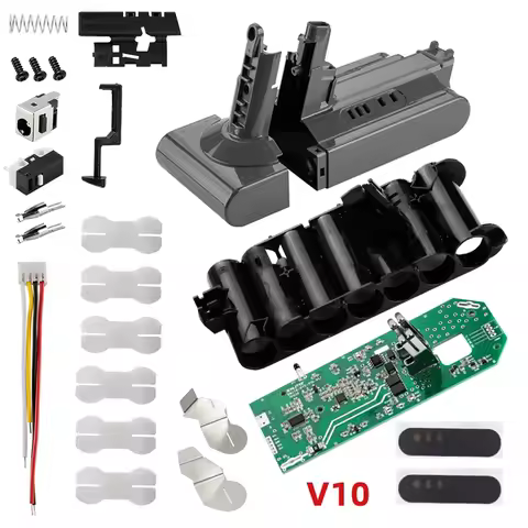 V10 Battery Plastic Case Charging Protection Circuit Board PCB for Dyson V10 25.2V Vacuum Cleaner Ab