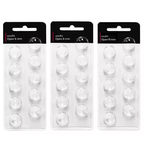 Open Vent Hearing Aid Domes for Oticon Minifit, Ear Caps Replacements Parts Accessories Domes for Ot