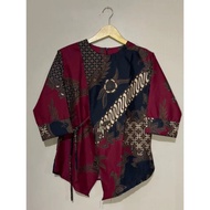 Baju Batik Wanita Lengan Panjang | Atasan Blouse Batik