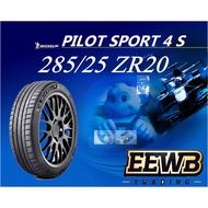 (POSTAGE) 285/25/20 MICHELIN PILOT SPORT 4 S NEW CAR TIRES TYRE TAYAR