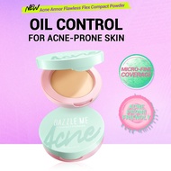 Dazzle Me Acne Armor Flawless Flex Compact Powder | 12H Oil Control Pressed Powder