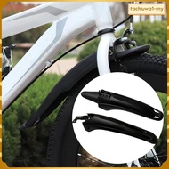 [TachiuwadcMY] Front And Rear Mudguard Mudguard Set Rain Cover Accessories Guard for 20 24 26 Inch Folding Bikes Mountain Bikes