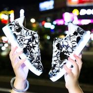 Waterproof Glowing Shoes with LED Lights - Suitable for Men and Women