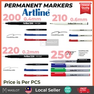 Artline Writing Pen Artline 200 Artline 210 Artline 220 Artline 250 0.2 0.4 0.6