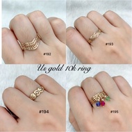 Us gold 10k ring with boxI