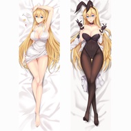 เคสเกม Azur Lane Anime USS North Carolina Waifu Dakimakura สาวเซ็กซี่ตกแต่งปลอกหมอนยาวชุดเครื่องนอน