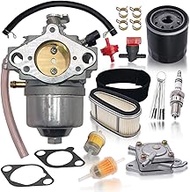 15003-2349 Carburetor Carb kit Fits for Kawasaki FC420V 4 Stroke Engine with Fuel Pump & Air Filter 