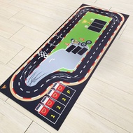 【競速賽車場 車車墊 】模型車地墊 玩具車墊 1:64遊戲墊