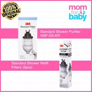3M Standard Shower Purifier and 3 pcs Refill Shower Filter