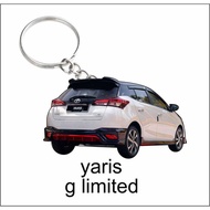 yaris g limited 2d keychain