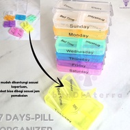 Great Package BANDIATERRA Weekly Pill Organizer Box Weekly Medicine Storage Box