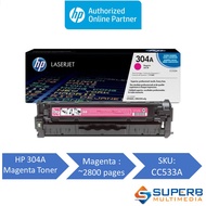 HP 304A Original Toner [CC530A/CC531A/CC532A/CC533A]Black/Cyan/Yellow/Magenta