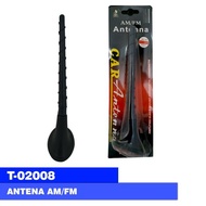 HITAM Car Antenna/Am Fm Black Car Antenna T 02008 Original