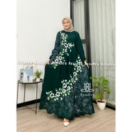 Gamis twill ori rayon premium malaman candimekar Pekalongan motif