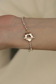 vingtsix 泡泡手鍊 金手鍊 水晶 鑽 樹脂 日系手鍊 鍍14k金 可愛