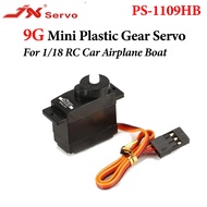 JX PS-1109HB 9G Mini Servo 1.89kg Torque Plastic Gear Micro Digital Servo 4.8V-6V For 1/18 RC Car Pl