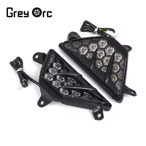 LED Front Turn Signals Light For Kawasaki Ninja 400 250 300 650 1000 ZX-6R ZX-4R ZX25R ZX4R ER-6F Fl