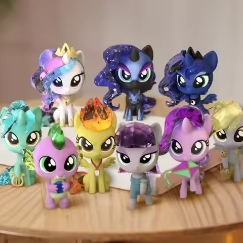 My Little Pony Second Generation Series Blind Box Action Figures Collectible Model Funny Toys for Ch