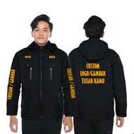 CUSTOM JACKET AS YOU LIKE | ESPORT GAMING MOTORCYCLE/ OJOL/ ORGANIZATIONAL/ SCREEN-PRINTED SILAT SCH