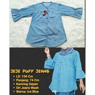 Jeans Top Jeje Light BlueWanita