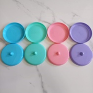 Plastic coaster lids/Viola coaster lids set contains 6 pcs Coaster Set 6 Pcs