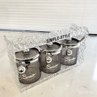 Acrylic Kitchen Spice Rack Double-Layer Storage Rack Household Organizer Spice Rack Spice Table V7AV