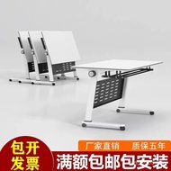 Desk Chair with Pulley Training Conference Multifunctional Combination Removable Table Chair Splicin