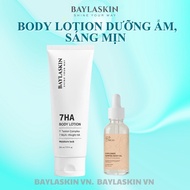 Baylaskin skin whitening cream - 7HA Body Lotion - Moisturizing, soft, smooth, bright white