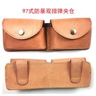 97 Jenis Pistol Kawalan Riot Dwi Petak Jalur Kartrij 9mm 15 Lubang Jalur Katrij Pinggang Pengiring T