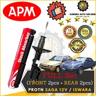 (2pcs) APM Oil Gas Front Rear Absorber Proton Saga 12V Iswara LMST